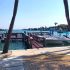 Marina with boats docked at pier